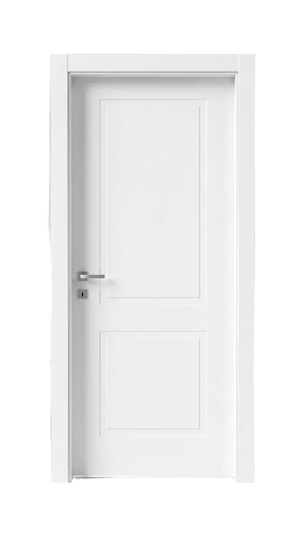 Porta interna Pantografata 2 Bugne su misura, prodotta da Pan.door.a e montata a Schio