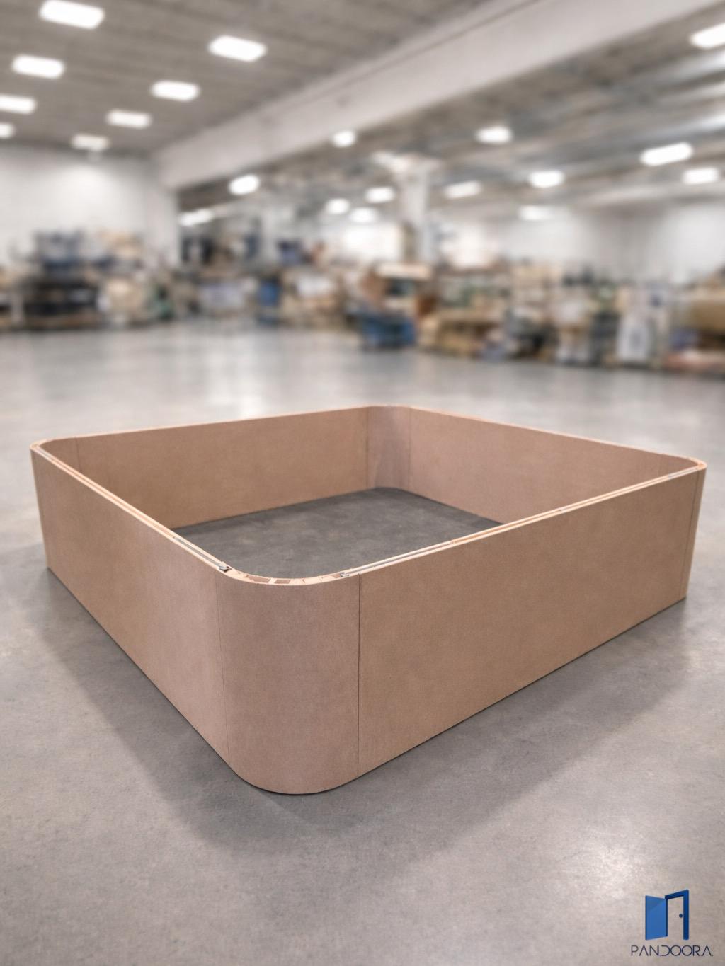 Gebogene Platten