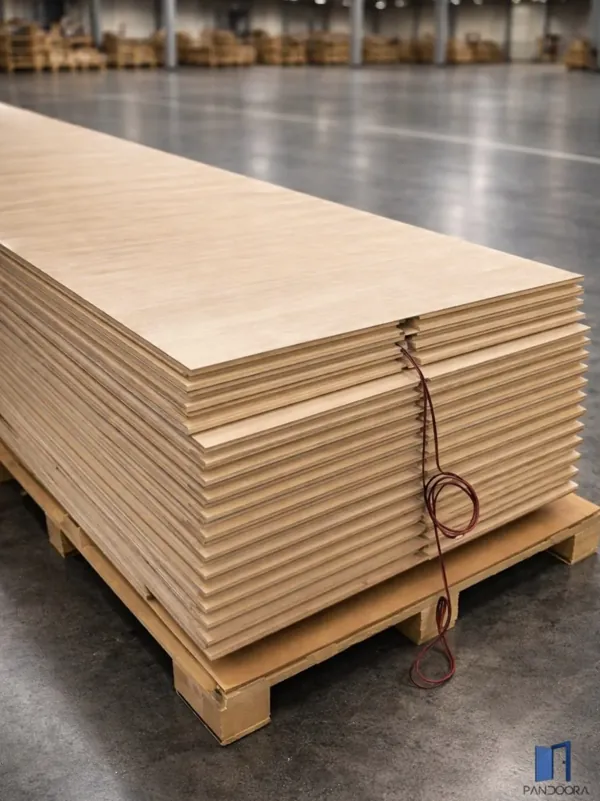 Pannelli elettrici — Un passaggio cavi già pronto, costruito esattamente al centro. · Pan.door.a