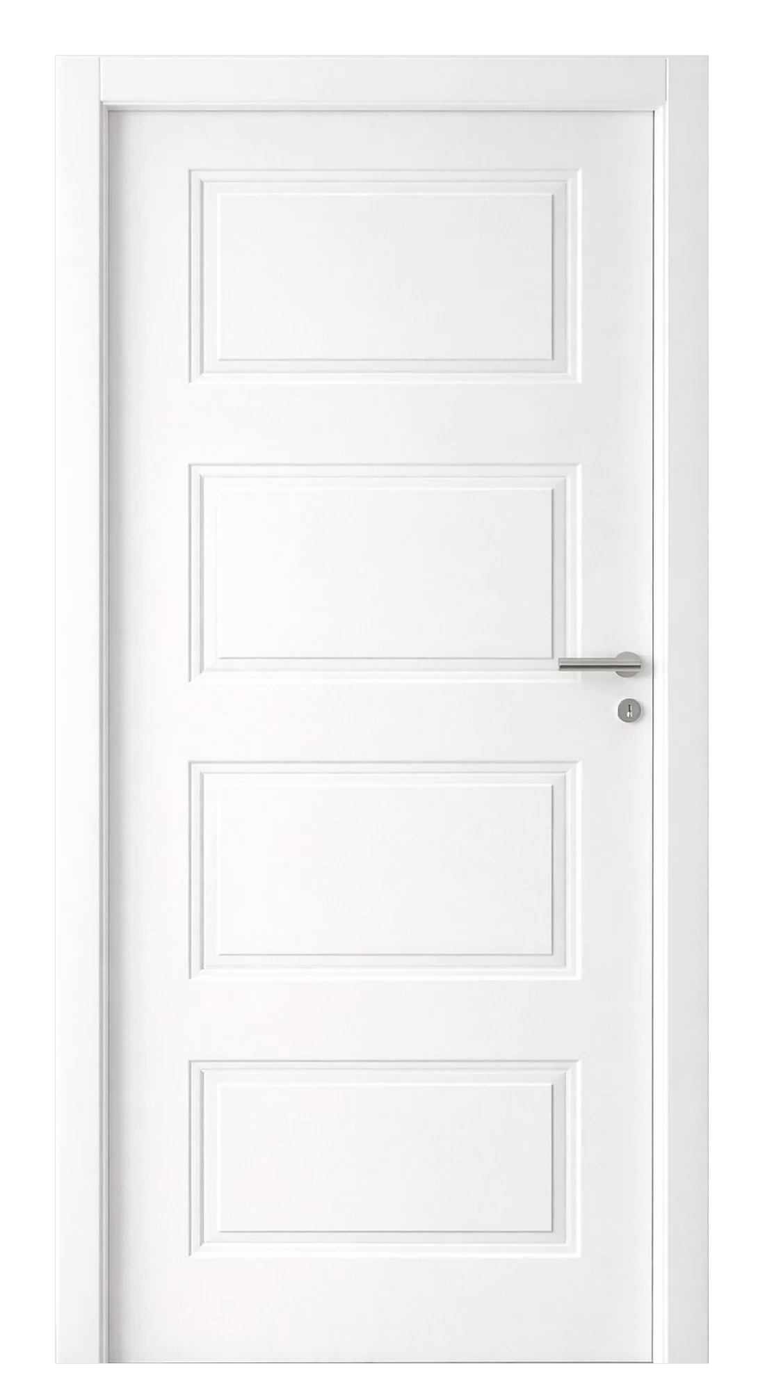 Porta Doppia 4 Bugne – porta per interni pantografata laccata