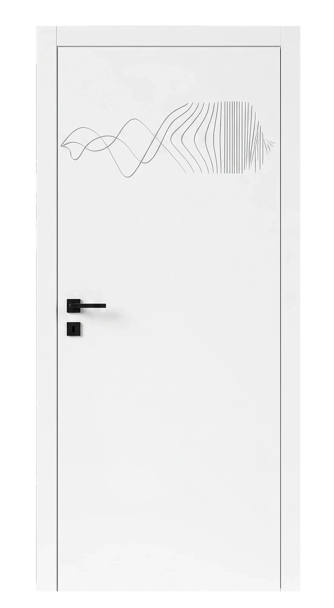 Porta Flow – porta per interni pantografata laccata