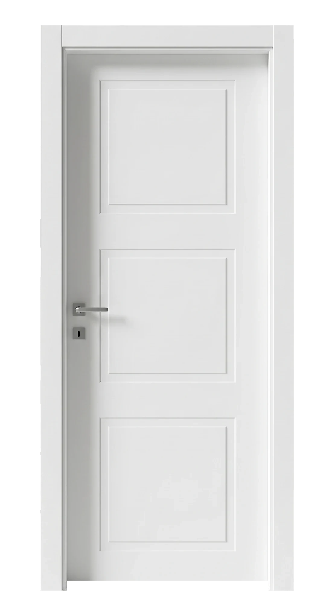 Porta Pantografata 3 Bugne – porta per interni pantografata laccata