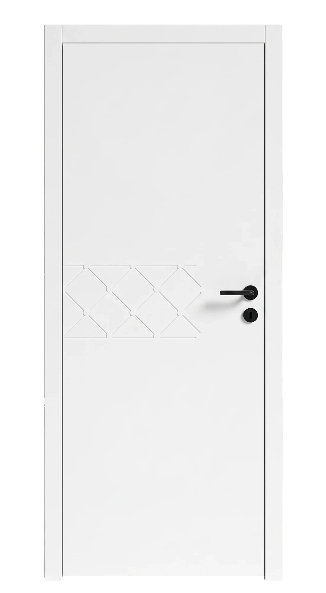 Porta Trama – porta per interni pantografata laccata