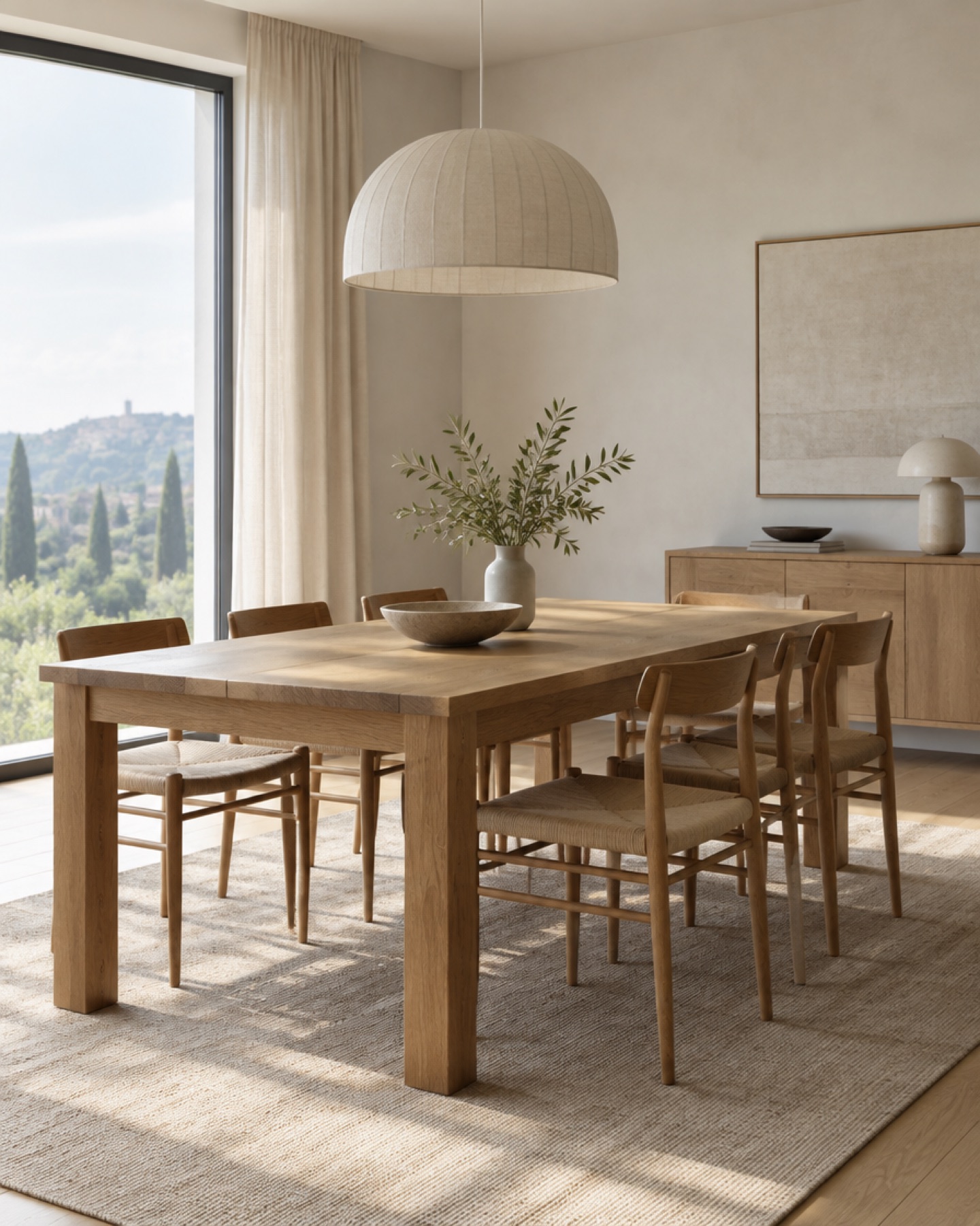 Tavolo da pranzo in rovere