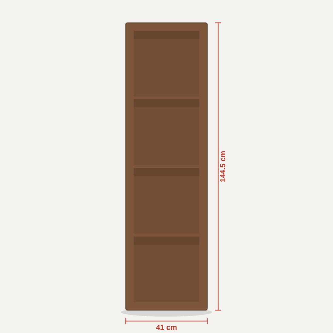 Libreria Alveare 1×4